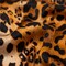 1 Yard Italian Silk Charmeuse Mood Exclusive Jaguar Speckled Print Golden Brown 55 Inches Wide